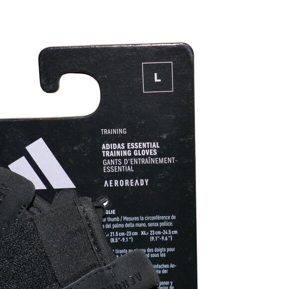 Adidas Half Finger Weightlifting Gloves Size Small Gym Training Stretch Fit NWT - Picture 14 of 16